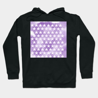 Purple star Hoodie